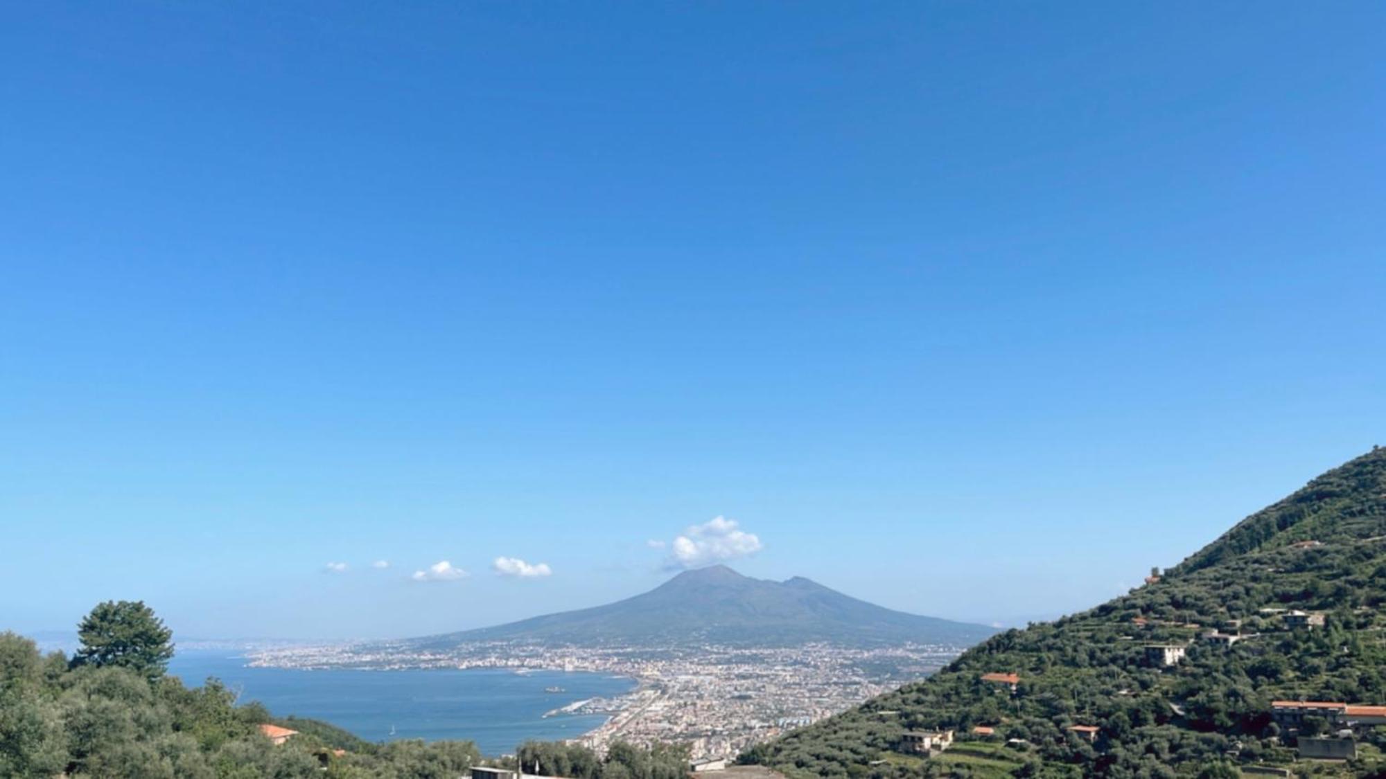 Miravesuvio Apartment Pimonte Bagian luar foto
